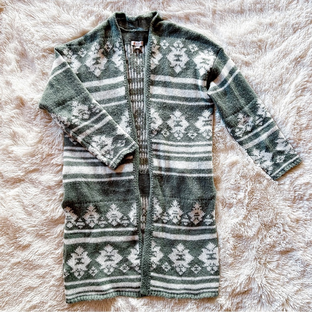 Open Front Cardigan